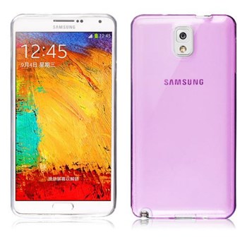 Microsonic Transparent Soft Samsung Galaxy Note 3 Kılıf Pembe