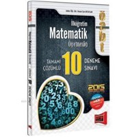 ÖABT İlköğretim Matematik Öğretmenliği Tamamı Çözümlü 10 Deneme Sınavı 2015 (ISBN: 9786051572642)