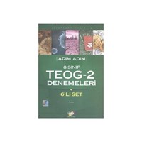 FDD Adım Adım 8. Sınıf TEOG - 2 Denemeleri 6'lı Set (ISBN: 9786059009690)