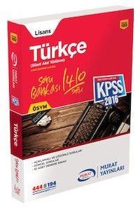 KPSS Türkçe Soru Bankası Murat Yayınları 2016 (ISBN: 9789944666589)