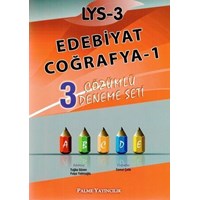 Palme LYS 3 Edebiyat Coğrafya 3 Çözümlü Deneme Seti (ISBN: 9786053553625)