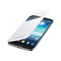 Microsonic View Cover Delux Kapaklı Kılıf Samsung Galaxy Mega 6.3 I9200 Beyaz