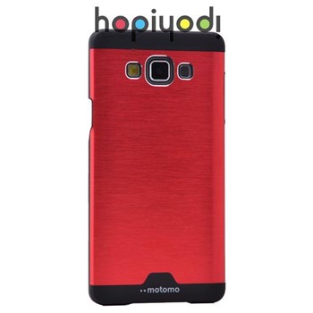 Samsung Galaxy A7 Kılıf Motomo Arka Kapak Kırmızı