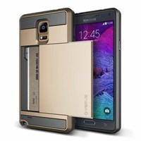 Verus Samsung Galaxy Note 4 Case Damda Slide Series Kılıf - Renk : Shine Gold