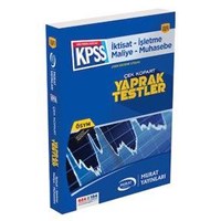 KPSS A Grubu İktisat İşletme Maliye Muhasebe Çek Kopart Yaprak Test Murat Yayınları 2016 (ISBN: 9789944666985)