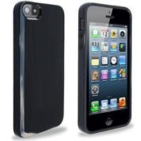 Microsonic Glossy Soft Kılıf Iphone 5 & 5s Siyah