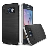 Verus Samsung Galaxy S6 Case Iron Shield Series Kılıf - Renk : Silver