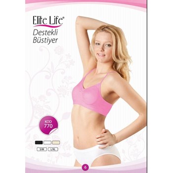 Elite Life Destekli Büstiyer - Ten - S / M 20388610