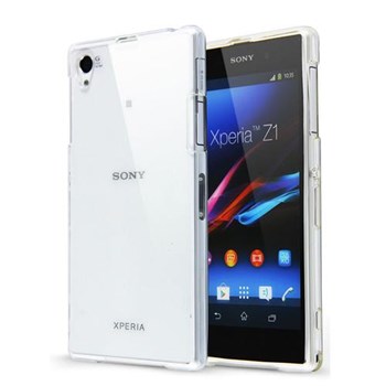 Microsonic Sony Xperia Z1 Clear Soft Şeffaf Kılıf