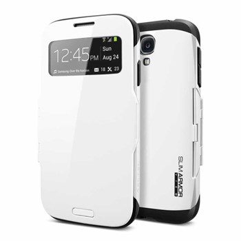 Spigen Galaxy S4 Case Slim Armor View Infinity White Sgp10344