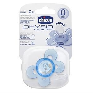 Chicco Physio Comfort Silikon Emzik Tekli Mavi 0 Ay+ Mavi 24563743