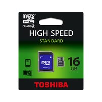 Toshiba MicroSDHC 16GB MSD-16