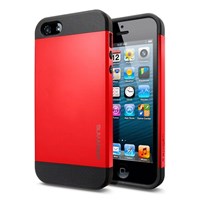 iPhone 5 Case Slim Armor Color - Crimson Red