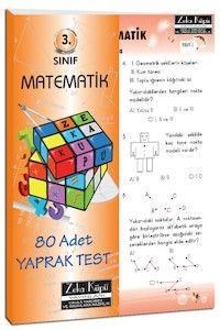 3. Sınıf Matematik Yaprak Test Zeka Küpü Yayınları (ISBN: 9786054313969)