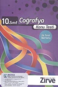 10. Sınıf Coğrafya Konu Testi (ISBN: 9786059044882)