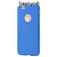 Apple iPhone 6 Kılıf Yazılı Polo Silikon Arka Kapak Mavi