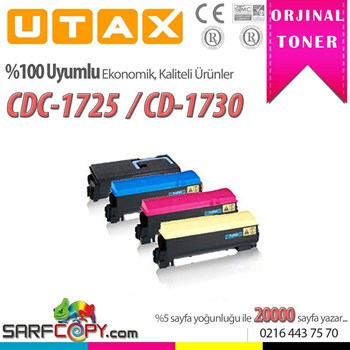 Utax Cdc-1725K Orjinal Siyah Toner