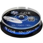 HP CD-R CRE00019-3 52X 700 MB 10'lu Cake Box