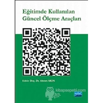 Eğitimde Kullanılan Güncel Ölçme Araçları (ISBN: 9786051335636)