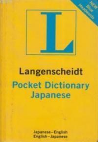 Langenscheidt Pocket Dictionary Japanese (ISBN: 9781585730384)