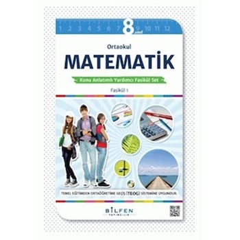 8. Sınıf Matematik Konu Anlatımlı Yardımcı Fasikül Set Bilfen Yayınları (ISBN: 9786055398545)