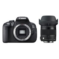 Canon EOS 700D + 17-70mm Lens