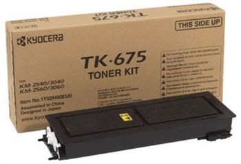 Kyocera TK 675 Toner, Kyocera KM 2540 Toner, Kyocera KM 2560 Toner, Kyocera KM 3040 Toner, Kyocera KM 3060 Toner, Muadil Toner