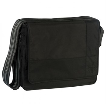 Lassig Casual Messenger Bakım çantası (patch Black)