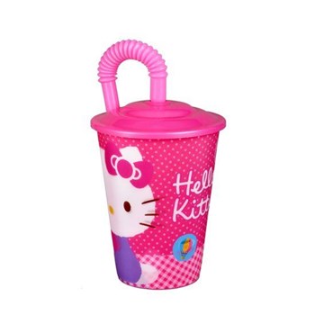 Sunman 3D Pipetli Kapak Bardak Hello Kitty 32601017