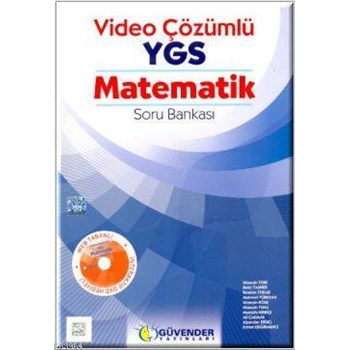 Güvender YGS Matematik Soru Bankası (Video Çözümlü) (ISBN: 9789755895550)