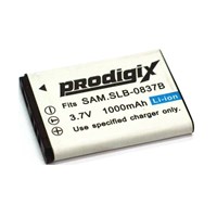 Prodigix Samsung SBL0837 B Kamera Bataryası