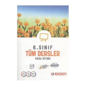 Eksen 6. Sınıf Tüm Dersler Soru Bankası (ISBN: 9786053803737)