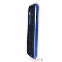 iPhone 6 Slikon Mavi Şeritli Bumper Arka Kapak