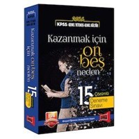 KPSS Genel Yetenek Genel Kültür Kazanmak İçin 15 Çözümlü Deneme Sınavı Yargı Yayınları 2016 (ISBN: 9786051575124)