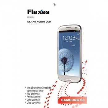 Flaxes FEK-3S Galaxy S3 Ekran Koruyucu