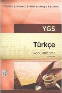 YGS Türkçe Konu Anlatımlı FDD Yayınları (ISBN: 9786054139327)