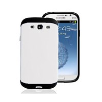 Microsonic Slim Fit Dual Layer Armor Samsung Galaxy Grand I9082 Kılıf Beyaz