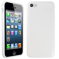 Microsonic Glossy Soft Kılıf Iphone 5c Beyaz