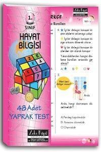 1. Sınıf Hayat Bilgisi Yaprak Test Zeka Küpü Yayınları (ISBN: 9786054313846)
