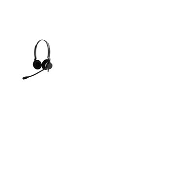 Jabra Biz 2300 QD Duo Siyah Headset Saç Bandı Kulaklık
