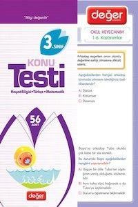 3. Sınıf Konu Testi Tüm Dersler Değer Yayınları (ISBN: 9786051610658)