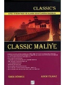 Gazi Yayınları, KPSS Kurum Test Ve Klasik Sınavlarına Hazırlık, Classic Maliye, Ömer Dönmez, Adem Yılmaz (ISBN: 9786053440697)