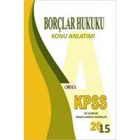 KPSS Borçlar Hukuku Konu Anlatımı (ISBN: 9786059002059)