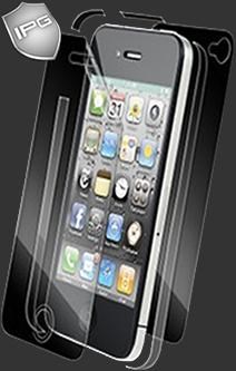 IPG Apple iPhone 4/4S Görünmez Tam Kaplama (Maksimum Koruma)