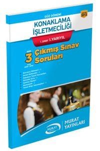 1. Sınıf 1. Yarıyıl Konaklama İşletmeciliği Çıkmış Sınav Soruları 5213 Murat Yayınları (ISBN: 9789944666404)