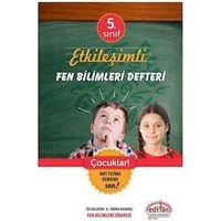 5. Sınıf Etkileşimli Fen Bilimleri Defteri Editör Yayınları (ISBN: 9786059217576)