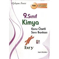 9. Sınıf Kimya Konu Özetli Soru Bankası (ISBN: 9786051341040)