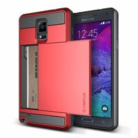 Verus Samsung Galaxy Note 4 Case Damda Slide Series Kılıf - Renk : Crimson Red