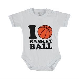 Baby&Kids Basket Ball Body Beyaz 3 Ay 29473036