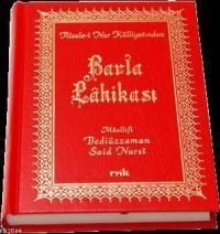 Barla Lahikası (Orta Boy, Karton Kapak, Şamua) (ISBN: 3002806100319)